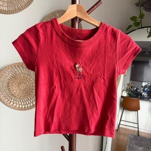 JOHN GALT SWISS DEER TOP